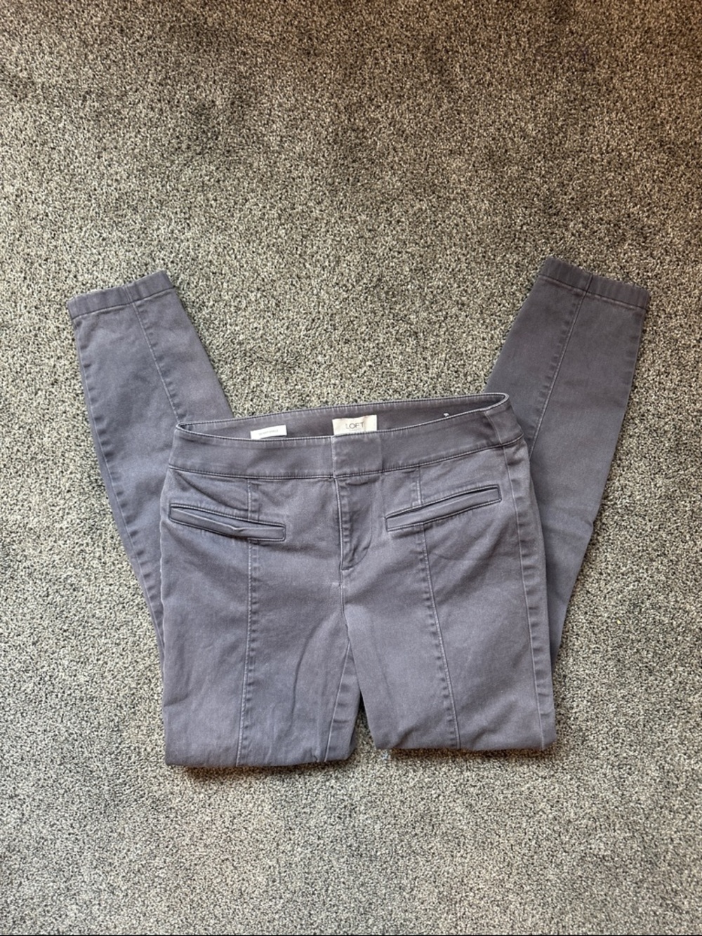 LOFT Skinny Ankle Pants, Size 0